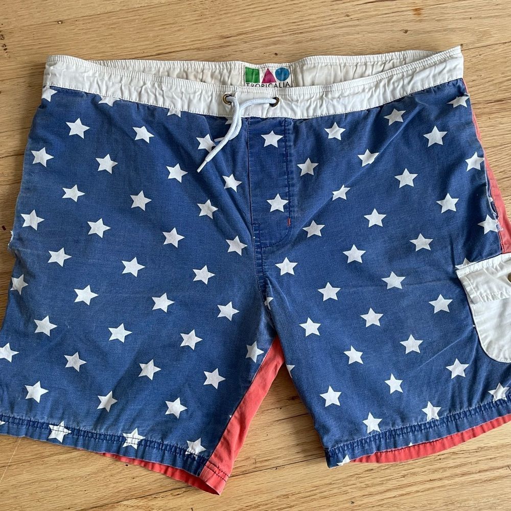 Tropicalia Vintage Swim Shorts